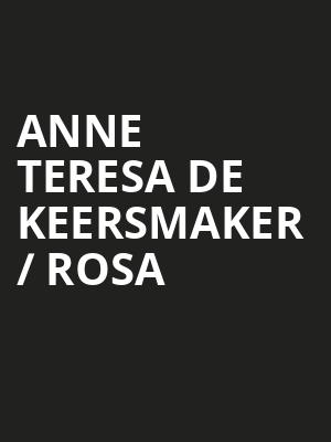 Anne Teresa De Keersmaker / Rosa & B'Rock Orchestra - The Six Brandenburg Concertos at Sadlers Wells Theatre